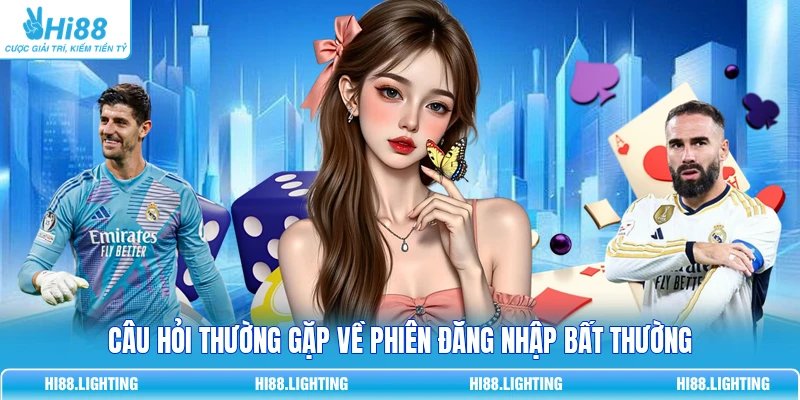 Câu Hỏi Thường Gặp Hi88 - Giải Đáp Toàn Diện 100% Dễ Hiểu Câu hỏi thường gặp về phiên đăng nhập bất thường