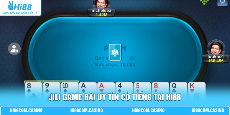 Phỏm Top 10 Game Bài Dễ Thắng Lợi Cho Tân Thủ Tại Hi88 Jili game bài uy tín có tiếng tại Hi88