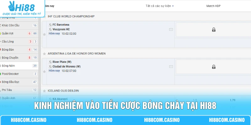 Cá Cược Bóng Ném - Quy Tắc Bắt Kèo Cho Người Chơi Mới Kinh nghiệm vào tiền cược bóng chày tại Hi88