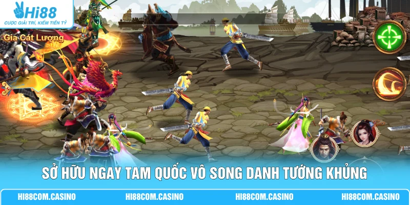 Tam Quốc Vô Song | Game Chiến Thuật 3D Với 100 Danh Tướng Sở hữu ngay Tam Quốc Vô Song danh tướng khủng