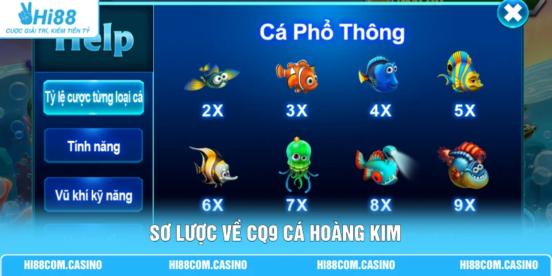Bí Kíp Chơi CQ9 Cá Hoàng Kim Săn Boss Nhận Thưởng Lớn Sơ lược về CQ9 cá hoàng kim