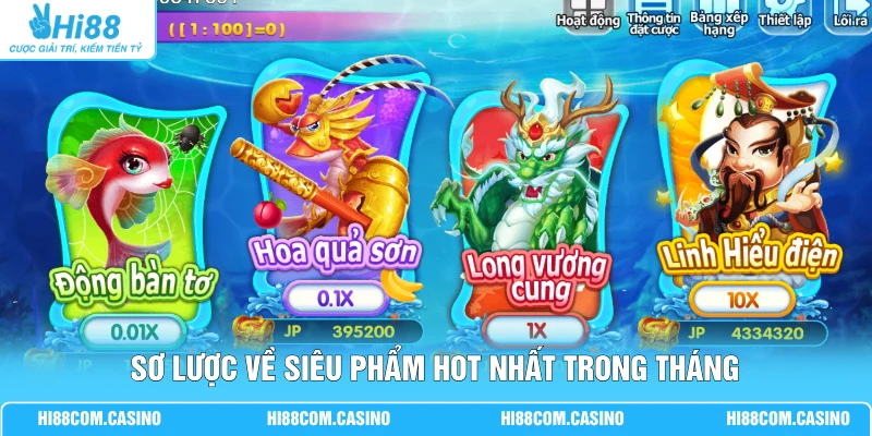 BG Bắn Cá Tây Du - Điểm Độc Đáo Trong Cách Thức Săn Thưởng Sơ lược về siêu phẩm hot nhất trong tháng