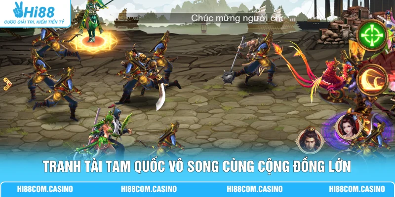 Tam Quốc Vô Song | Game Chiến Thuật 3D Với 100 Danh Tướng Tranh tài Tam Quốc Vô Song cùng cộng đồng lớn